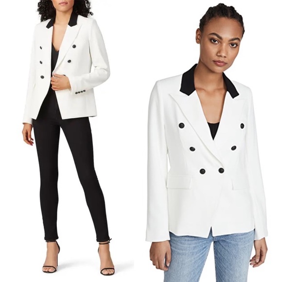 Generation Love | NWOT Raelynn White + Black Color Block Blazer Size: XS/S - Picture 1 of 8